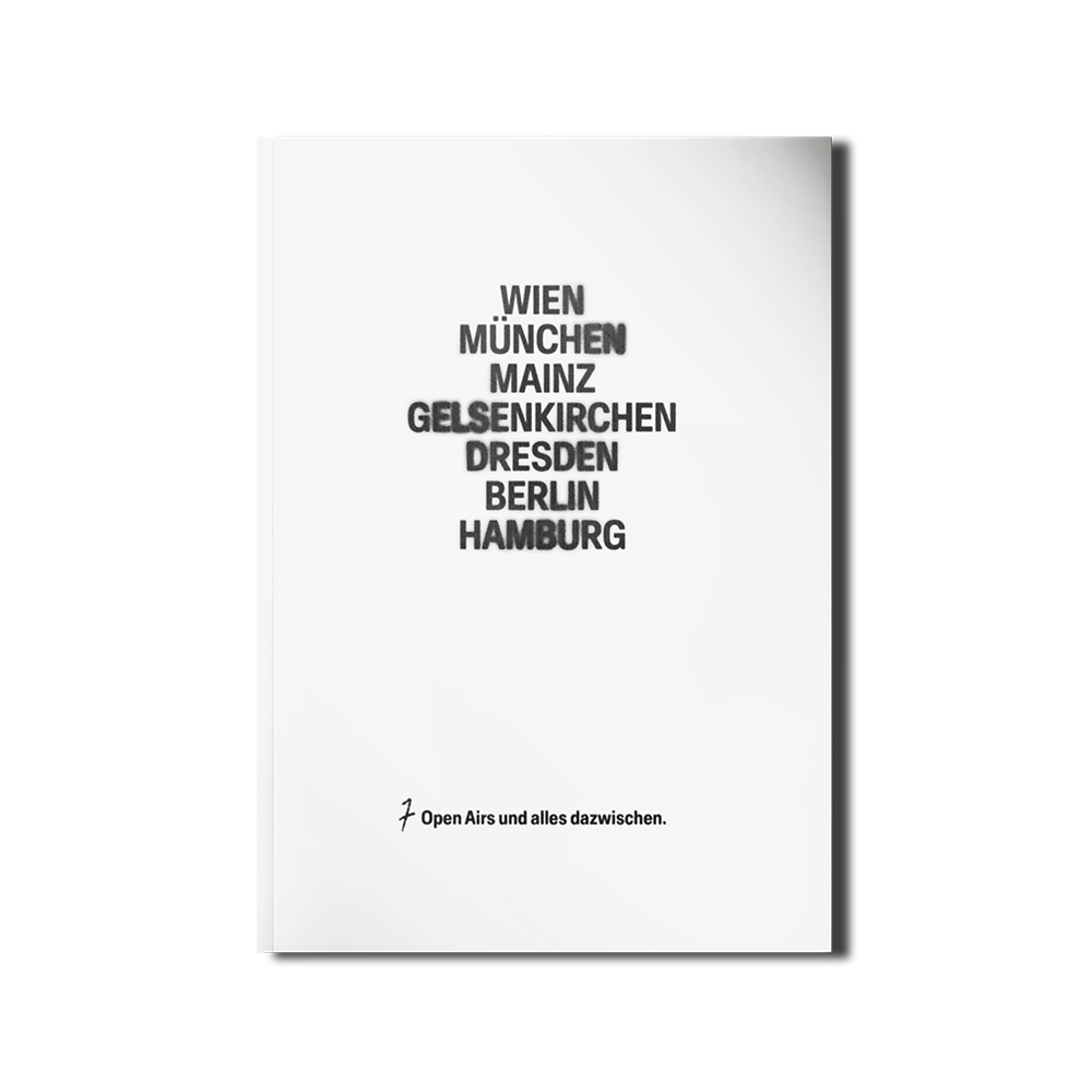 MAGAZIN ZUR "KLEINE FEUER - OPEN AIRS 2025" TOUR