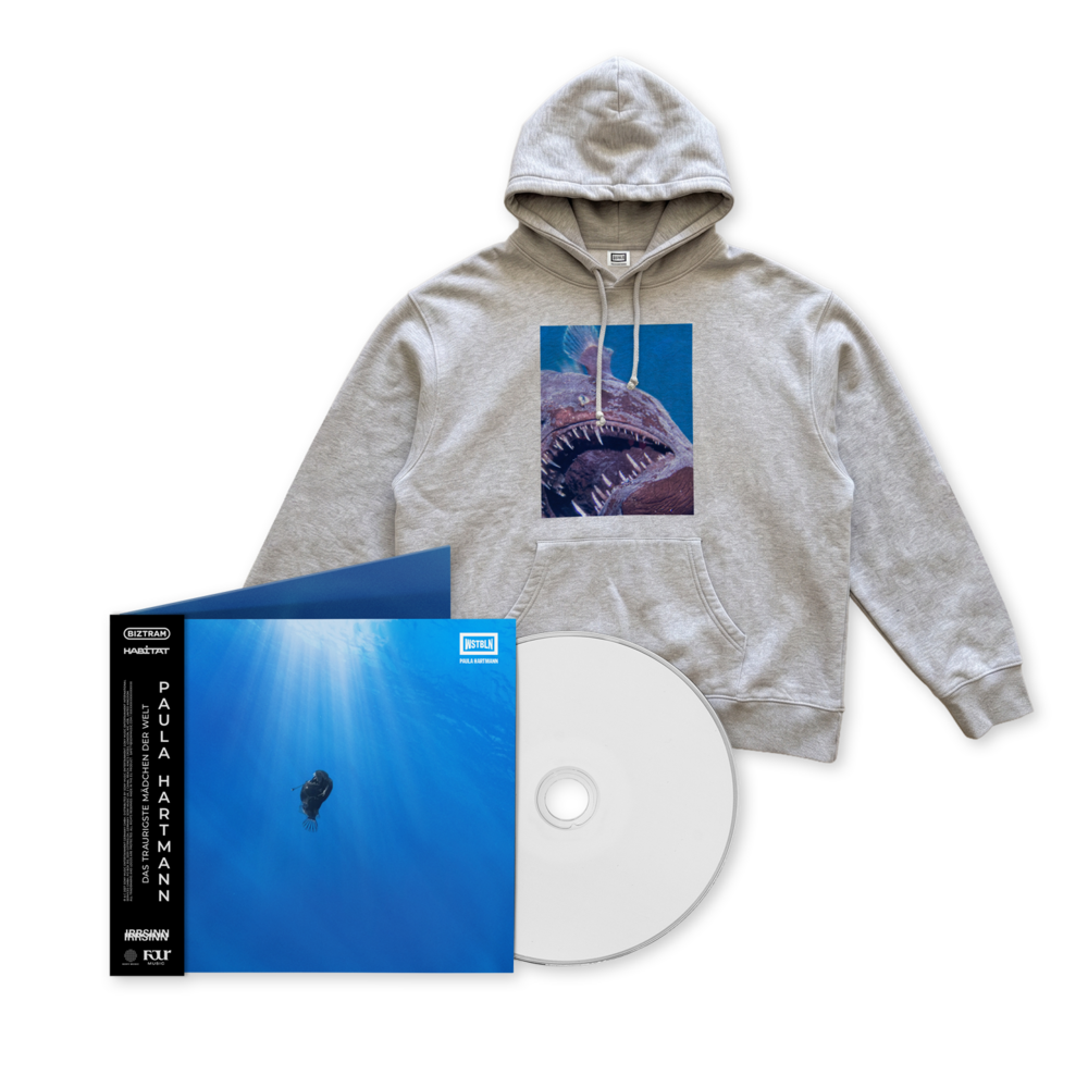 CD und Hoodie Bundle “Das traurigste Mädchen der Welt”